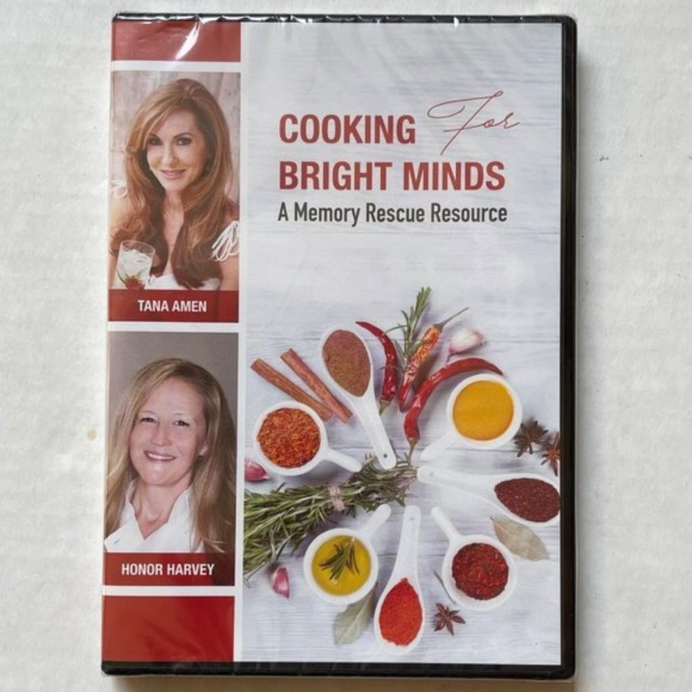 Cooking Bright‎ Minds A Memory Rescue Resource DVD Tana Amen and Honor Harvey